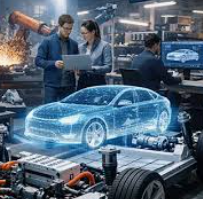 Visual representation of Automotive section of Additive manufacturing news. 