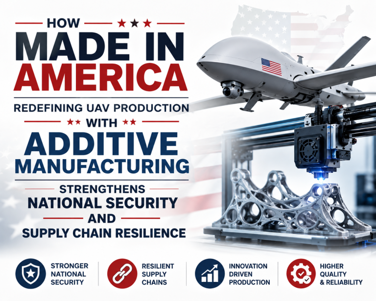 How Made in America Redefining Uav Production with Additive Manufacturing